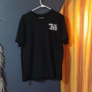 Seven Souls Black Graphic T-Shirt Hold Out Against The Fate